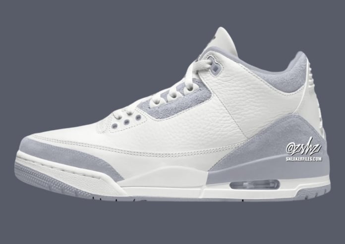 Top Air Jordan Sneaker Releases For 2025 JustFreshKicks Air Jordan 3 Sail Cement Grey CK9246 100 2025 696x493