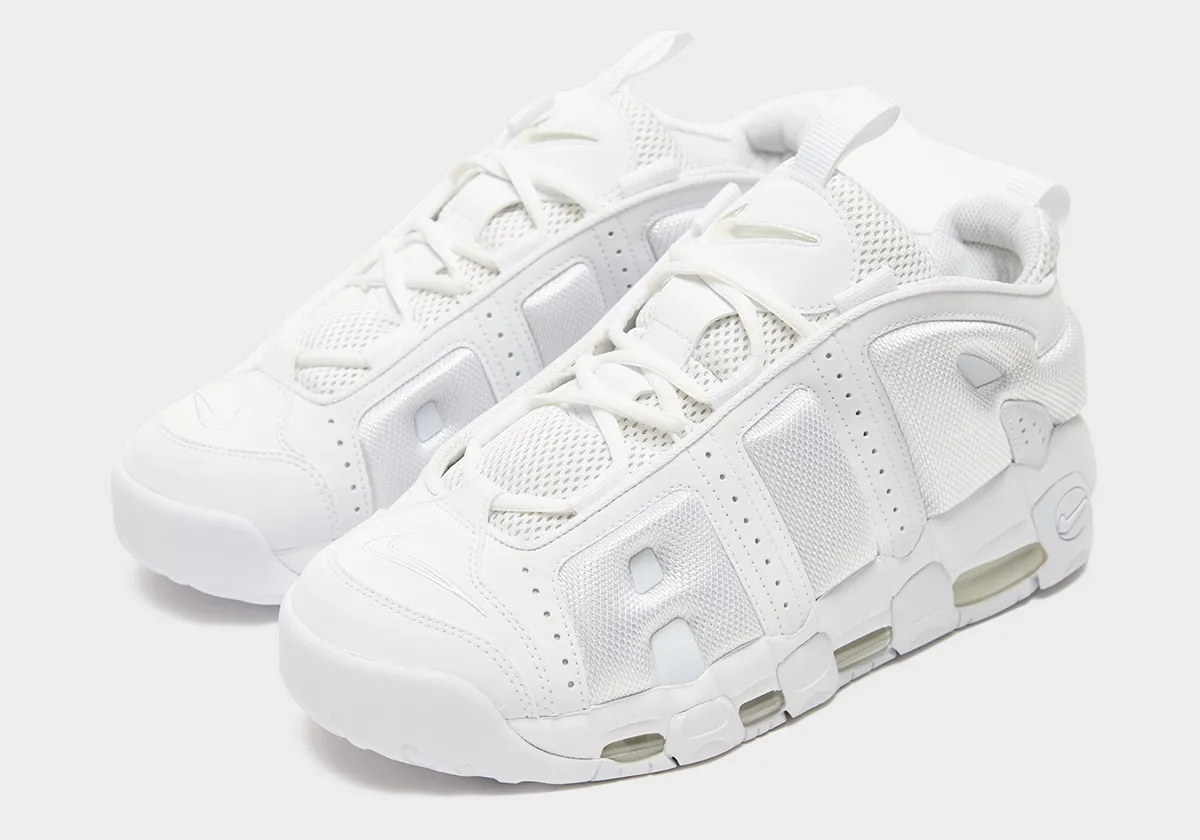 Nike Air More Uptempo Low White