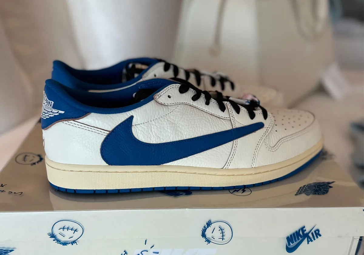 Travis Scott x Fragment x Air Jordan 1 Low OG SP Releasing
