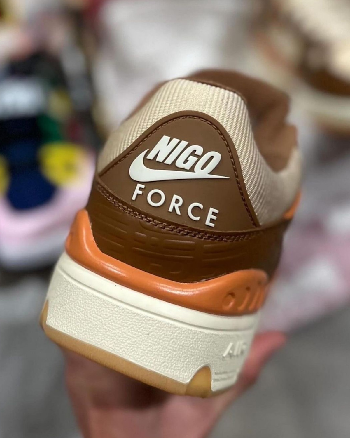 Nigo Nike Air Force 3 British Tan HQ0260-200