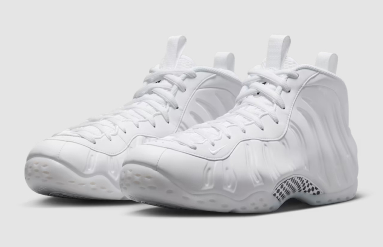 Nike Air Foamposite One “Triple White” Releasing June 2025