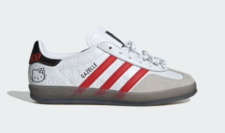★adidas x Hello Kitty★大人気★W GAZELLE INDOOR★追跡可 hello-kitty-adidas-gazelle-