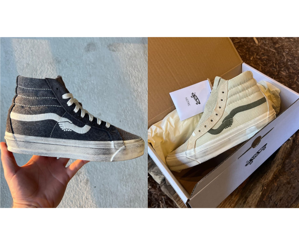 Notre x Vans Sk8-Hi Collaboration Coming Soon