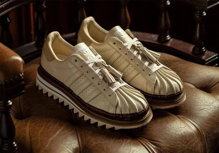 CLOT x adidas Superstar Dress "Tan" Releases This Week | JustFreshKicks
