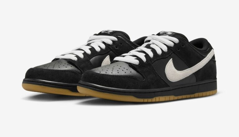 dunk sb black gum suede スエード Nike SB Dunk Low Black Gum HF3704-003 | SneakerNews.com