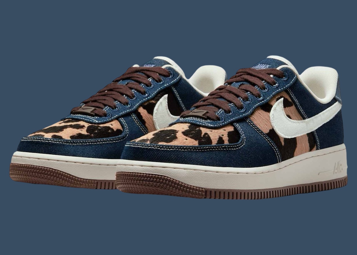 Nike Air Force 1 Low “Denim Cheetah” Releases in 2025