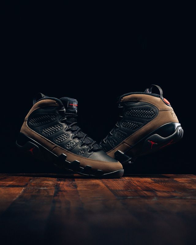 The 2024 Air Jordan 9 OG “Olive” is Now Available