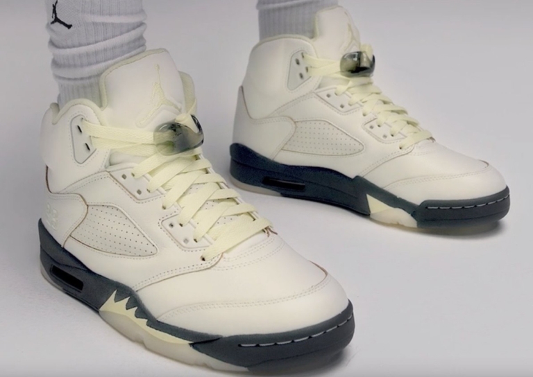 The Air Jordan 5 “Luminous Green” is Now Available