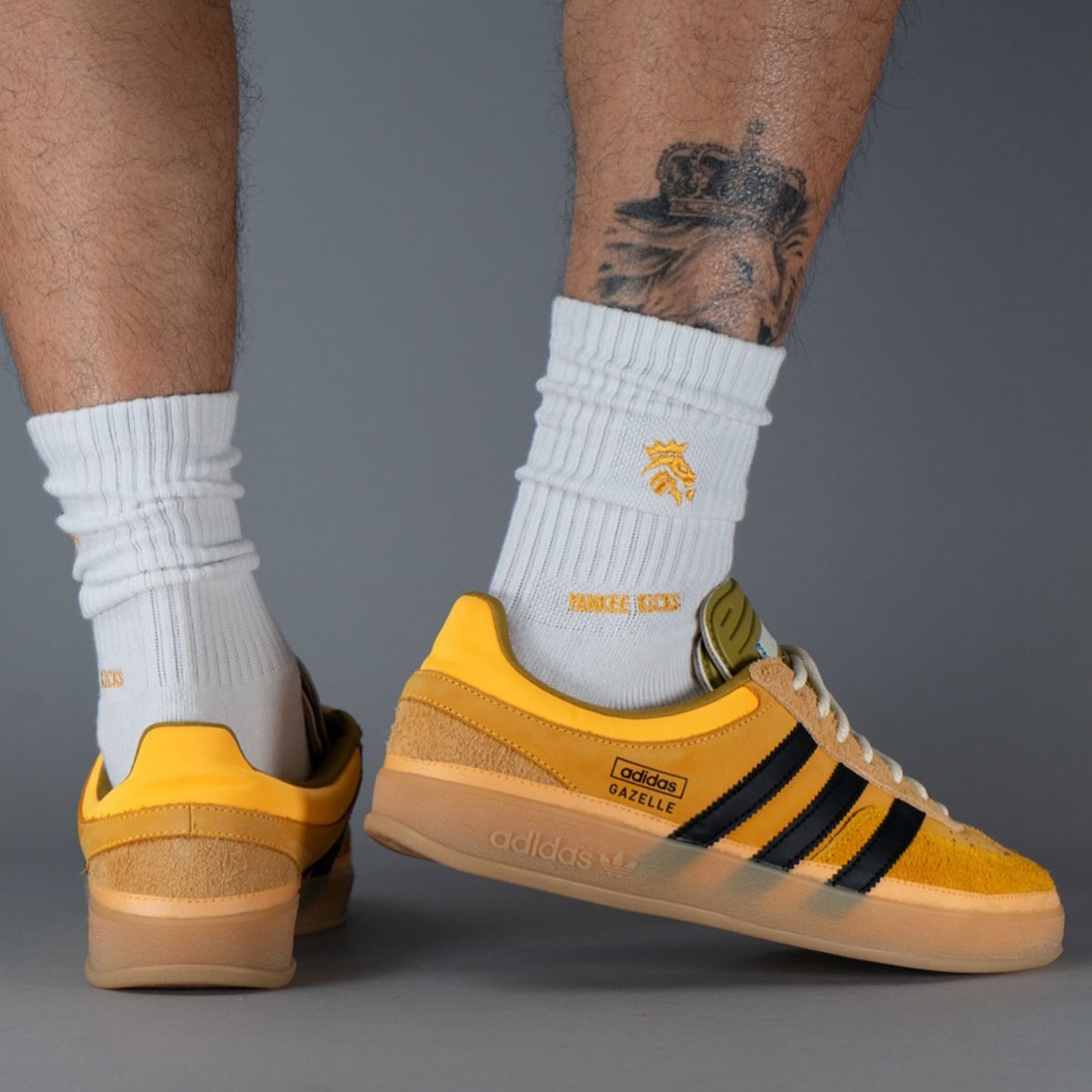 Bad Bunny adidas Gazelle Crew Yellow