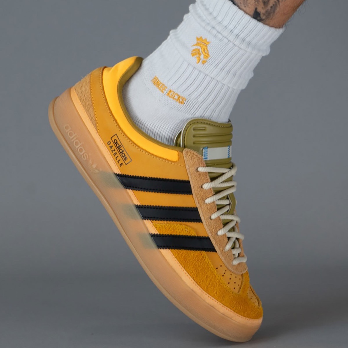 Bad Bunny adidas Gazelle Crew Yellow