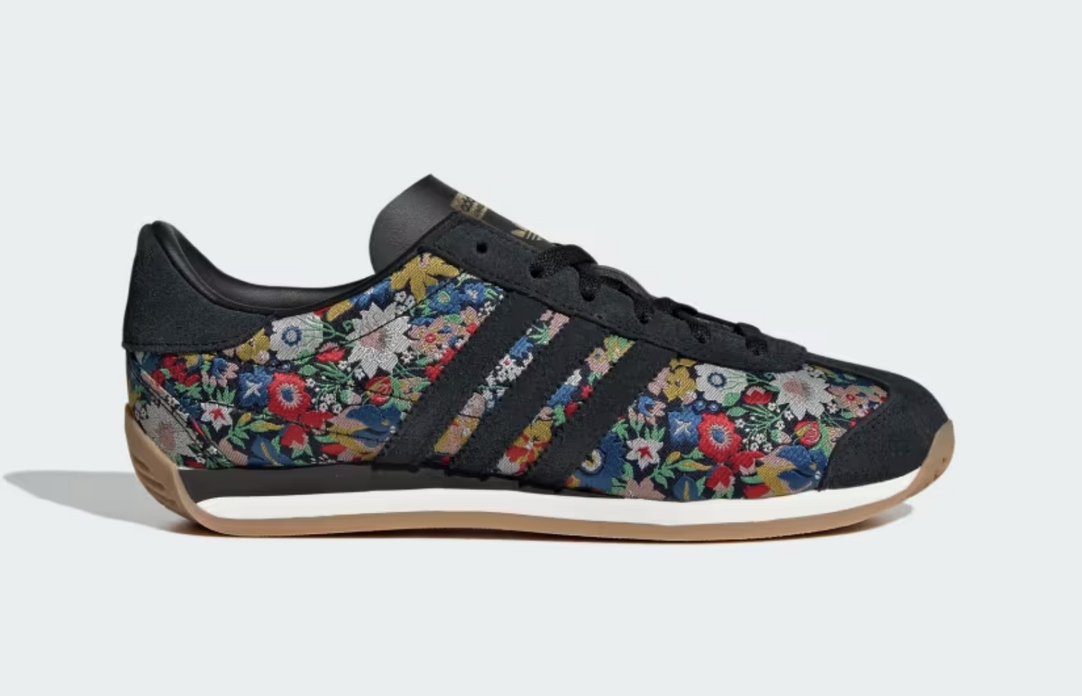 adidas gazelle silver green womens adidas Gazelle Indoor Light Blue Floral (W) main image 0