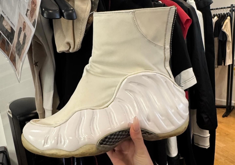 424 x Nike Foamposite Boot Shown at Paris Fashion Week