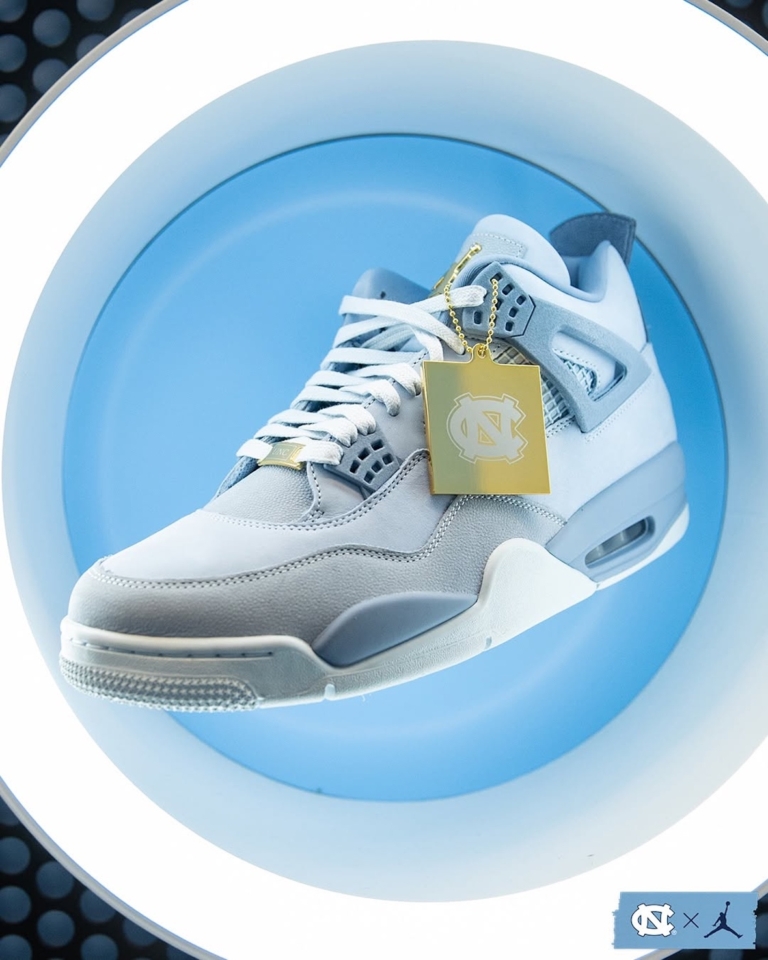 Detailed Look at the 2025 Air Jordan 4 “UNC”