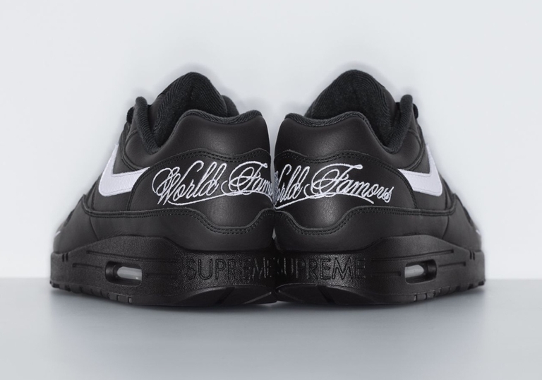 The Supreme x Nike Air Max 1 Collection Drops This Week