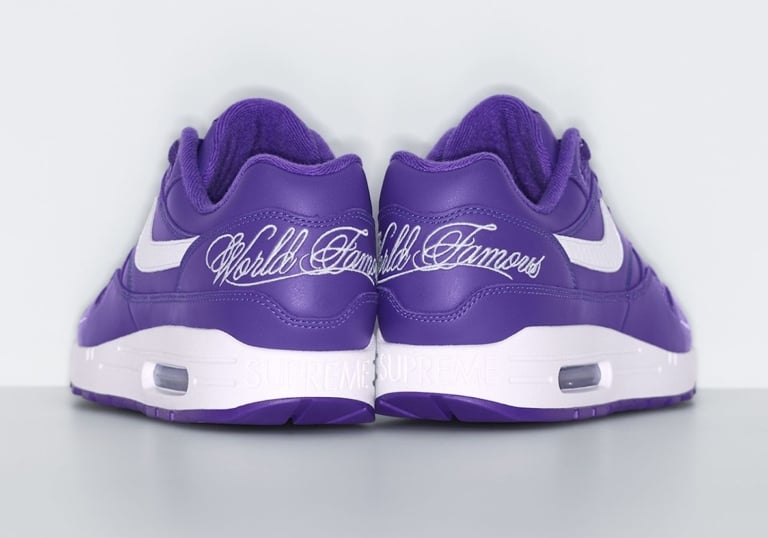 First Look at Supreme’s “Varsity Purple” Nike Air Max 1