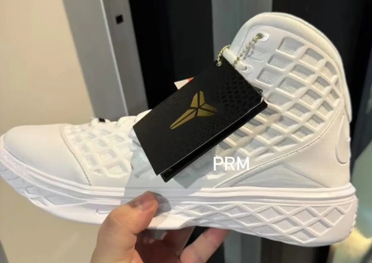 First Look at Nike’s Kobe 3 Protro in “Halo” Triple White