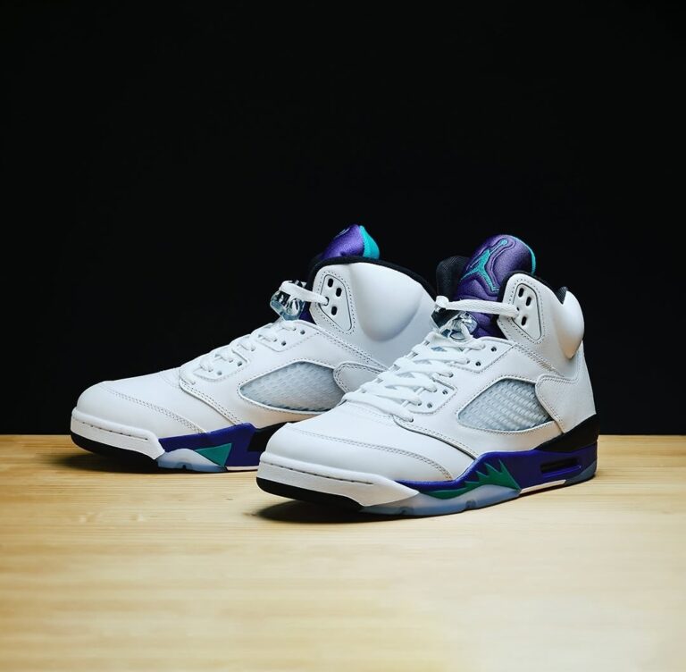 The 2025 Air Jordan 5 Retro “Grape” is Now Available