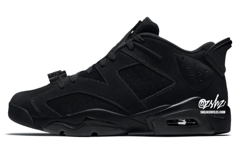 Air Jordan 6 Low “Blackout” Releasing Spring 2026