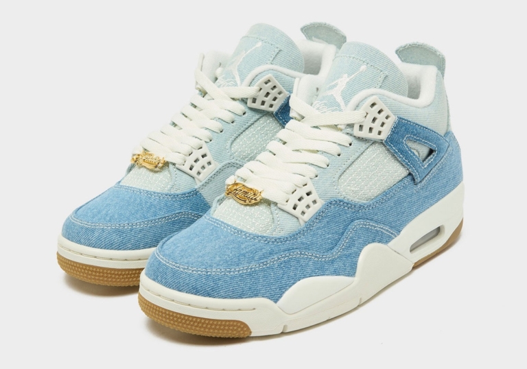 The Air Jordan 4 “Washed Denim” is Now Available