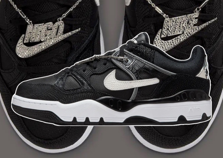 Nigo’s “Black Croc” Nike Air Force 3 Releases in April