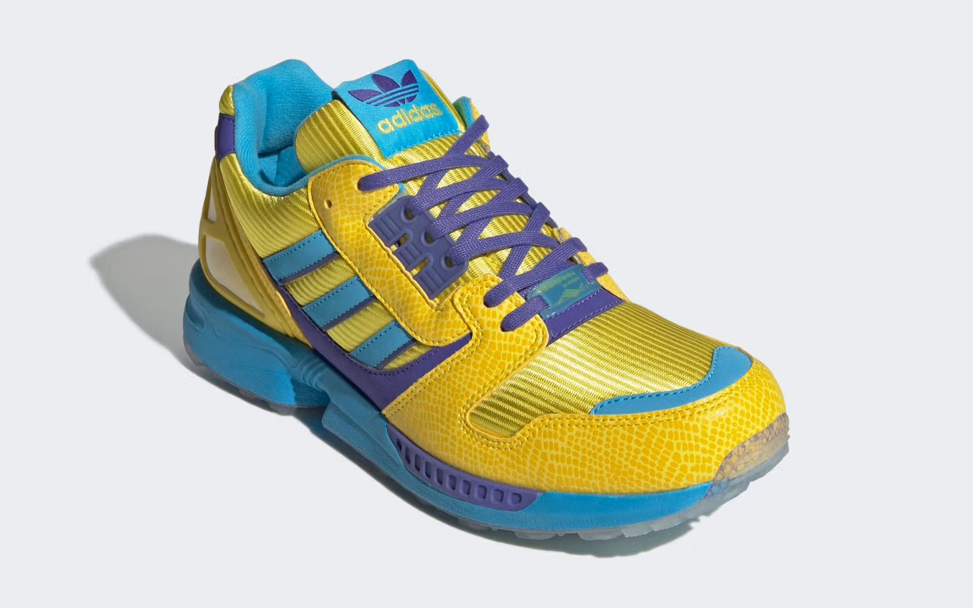 atmos adidas ZX 8000 G-SNK Yellow JQ2580