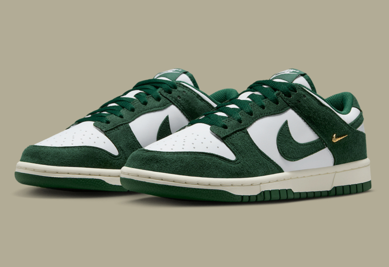 Nike Adds New Mini Swooshes to a “Gorge Green” Dunk Low