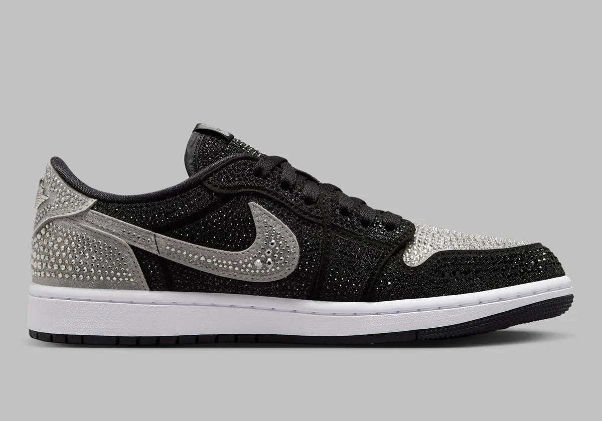 PRIMERA MIRADA: Swarovski x Air Jordan 1 Low “Shadow”