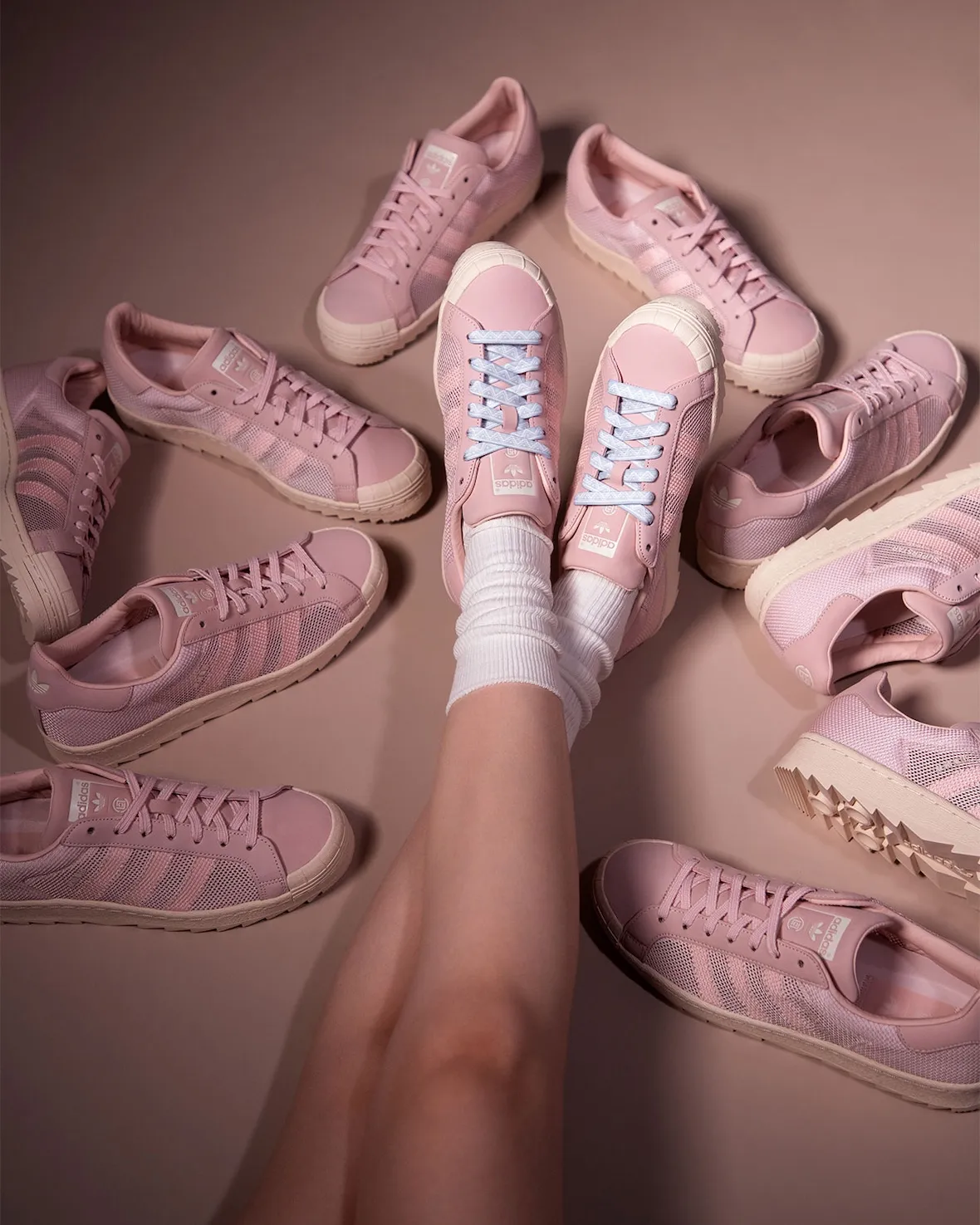 CLOT adidas Superstar Breathe Pink JS0892