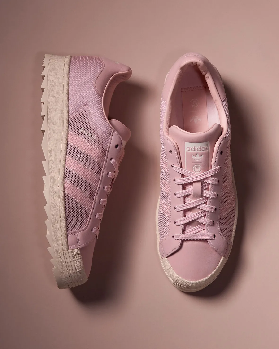 CLOT adidas Superstar Breathe Pink JS0892