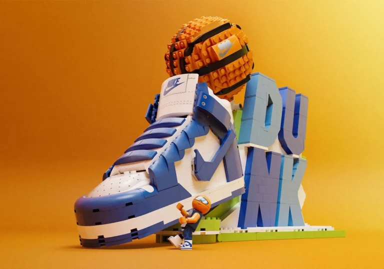 The LEGO Nike Dunk Set is Available for Pre-Order