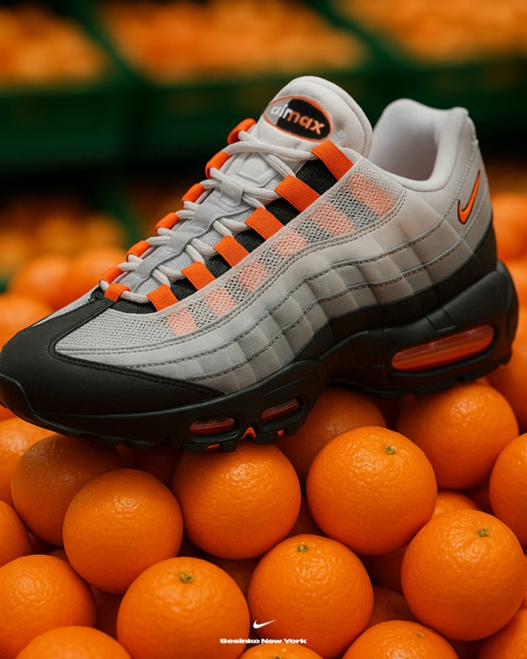 Where to Buy the 2025 Nike Air Max 95 OG “Bright Mandarin”