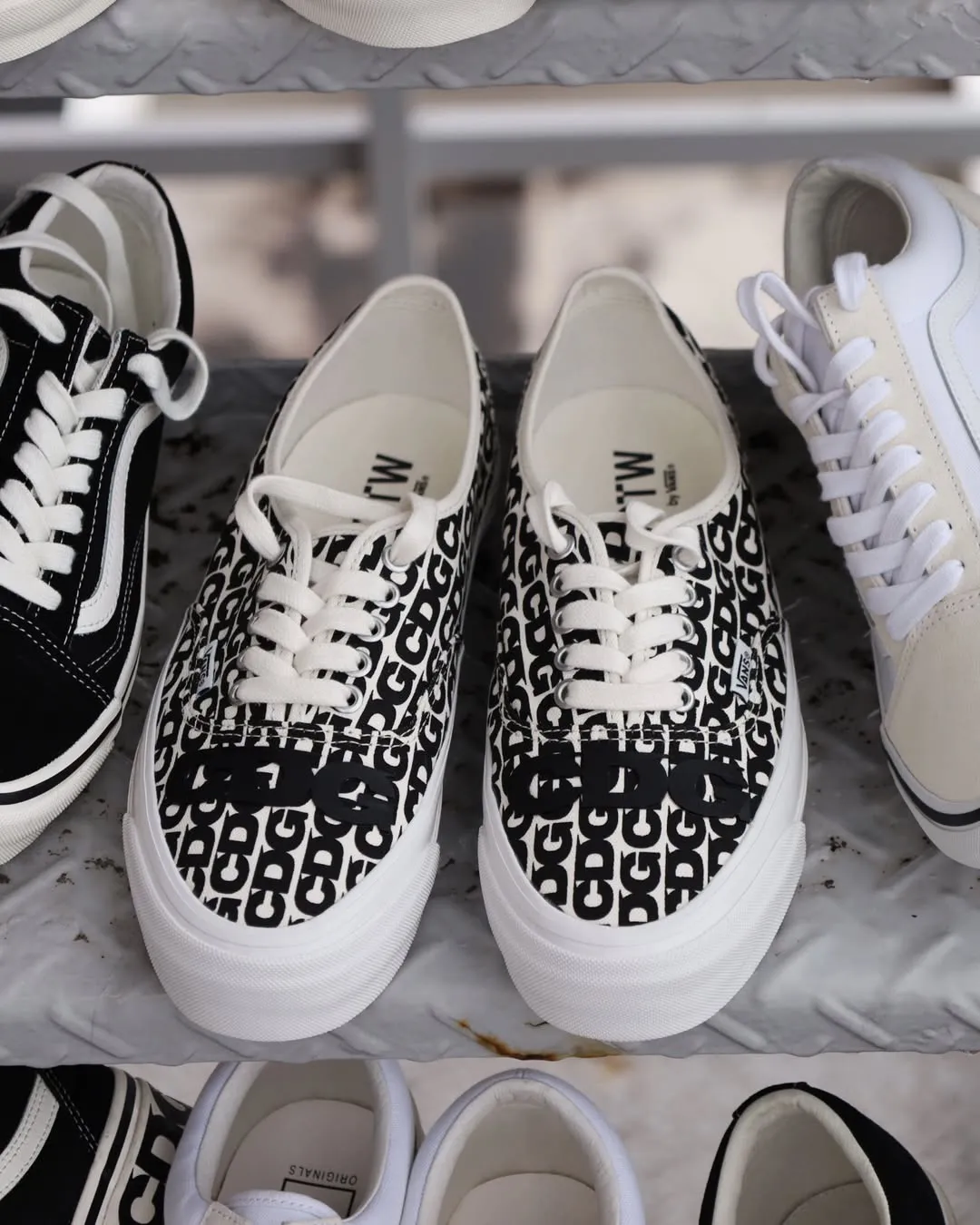CDG Vans Authentic