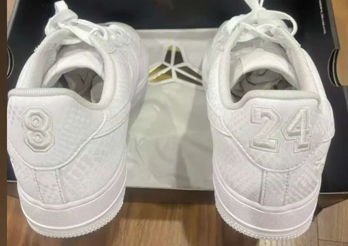 Kobe Bryant Nike Air Force 1 White IB0018-100