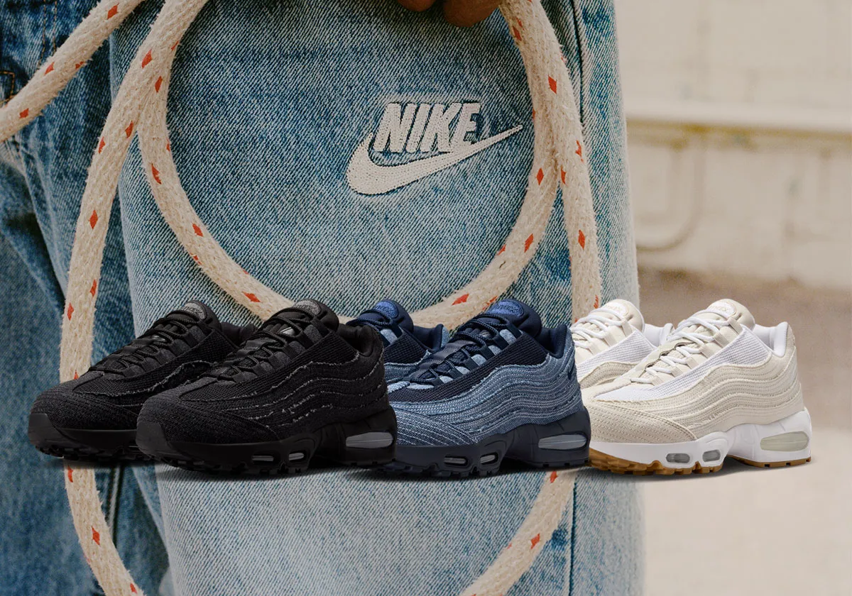 Levi’s x Nike Air Max 95 Pack Releases in July