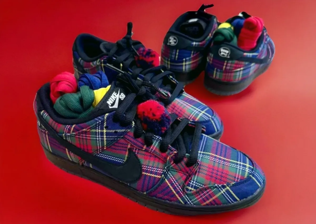 Nardwuar’s Plaid Nike SB Dunk Low Releases in Holiday 2025