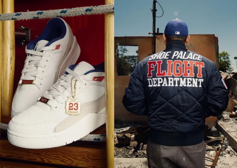 Shoe Palace Celebrates the LAFD With a Jordan Flight Court Collab