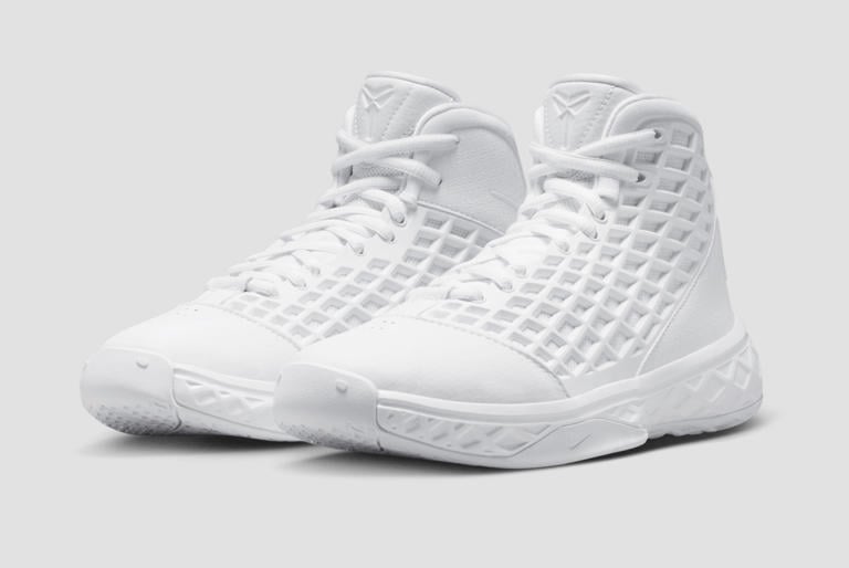 First Look at Nike’s Kobe 3 Protro in “Halo” Triple White