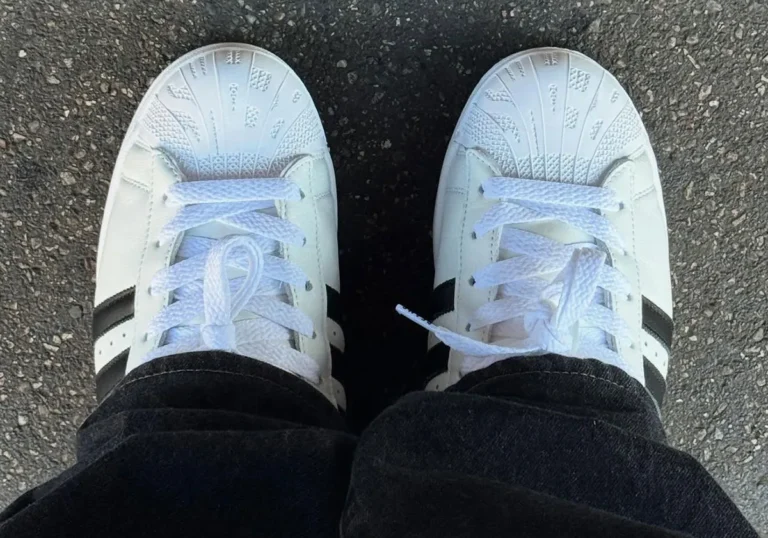 BEAMS Adds Their Branding to Classic Black & White adidas Superstar IIs