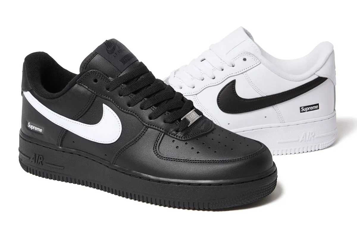 Supreme x Air Force 1 Lows Releasing Fall 2025