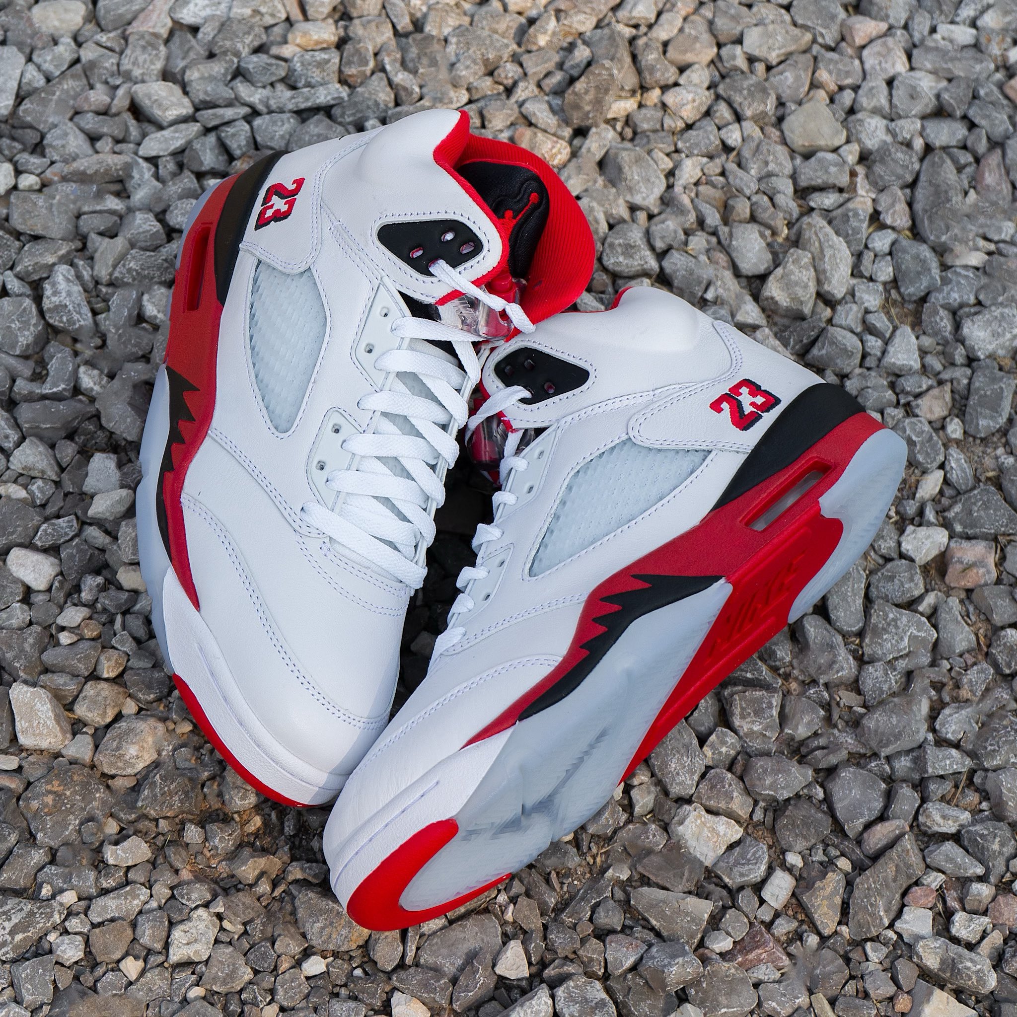 Where to Buy the Air Jordan 5 “Fire Red” Black Tongue