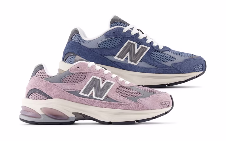 New Balance’s 2010 Pops in New Navy Blue & Pink Colorways