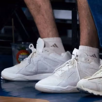 Bad Bunny adidas BadBo on feet