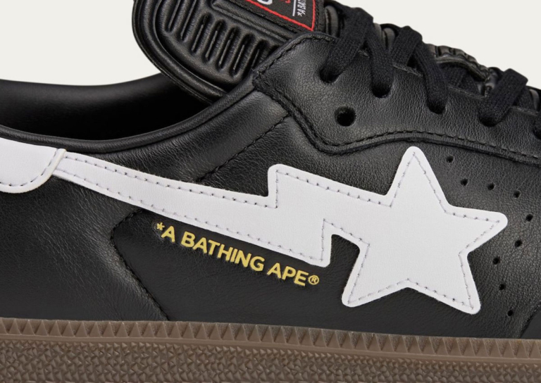 BAPE Applies Their Shooting Star to an adidas Samba Pack