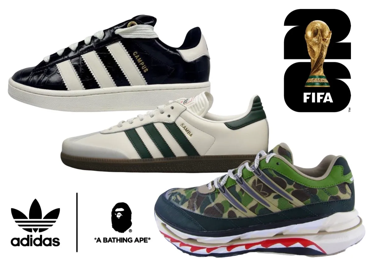 BAPE adidas World Cup Collection