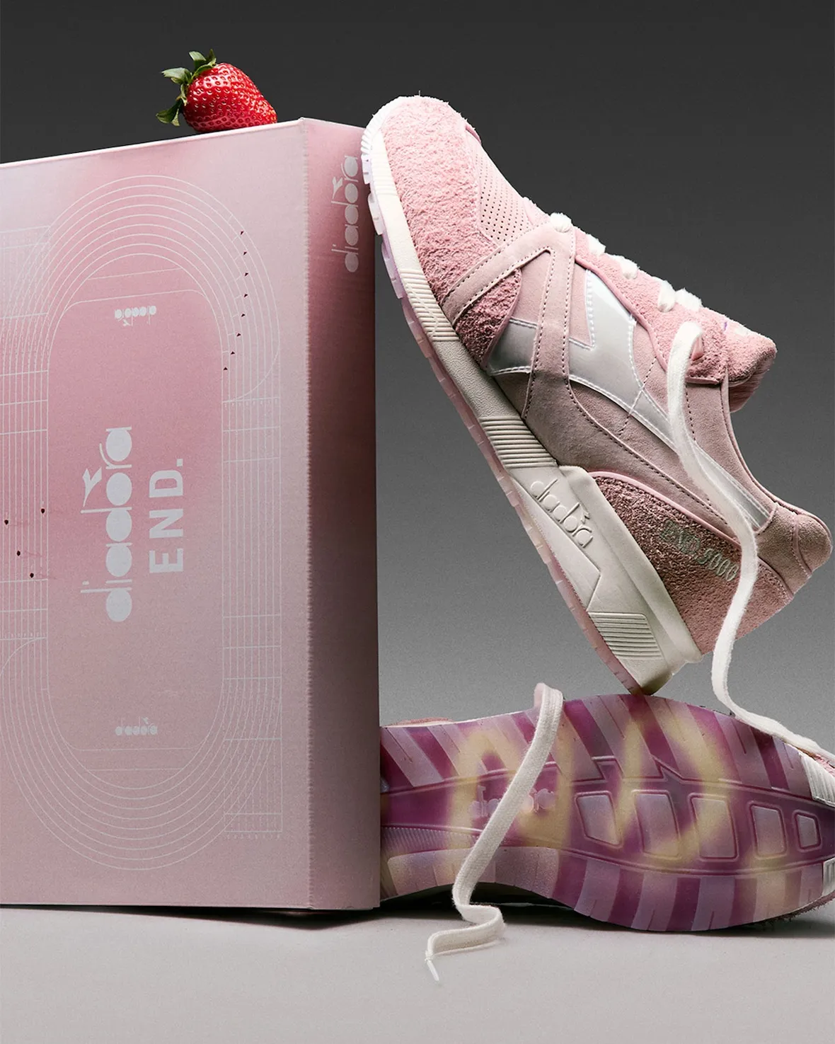 END. Diadora N9000 Strawberries & Cream
