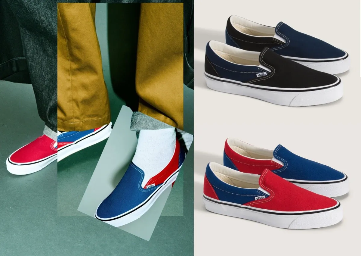 Engineered Garments & Vans OTW Present Asymmetrical Styles of the Slip-On