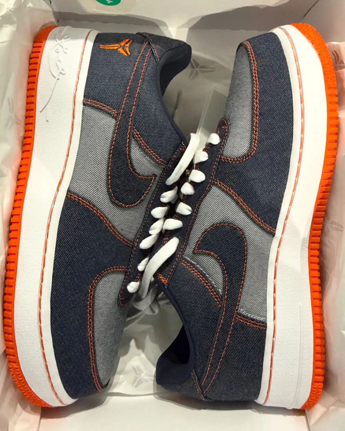 Kobe Bryant Nike Air Force 1 Low Protro Denim IM1980-400