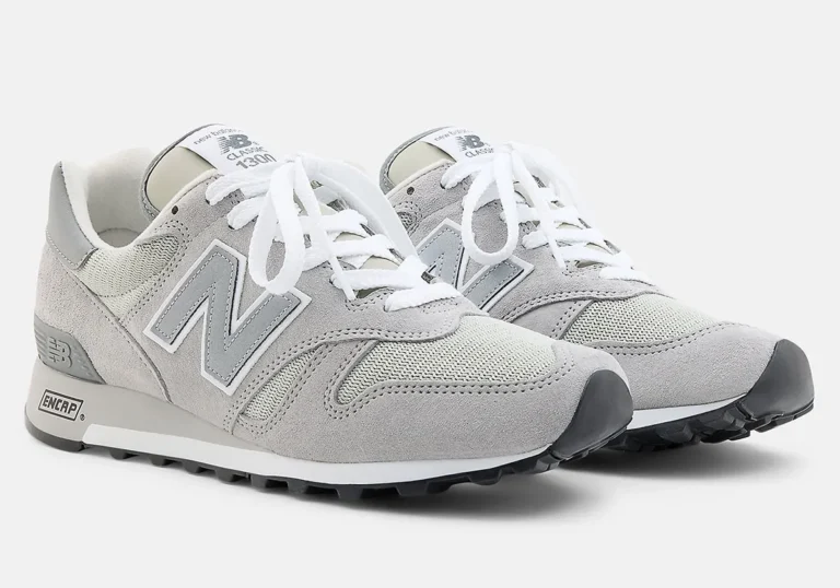New Balance Dresses Their Made in USA 1300 in Flat “Harbor Grey” Tones