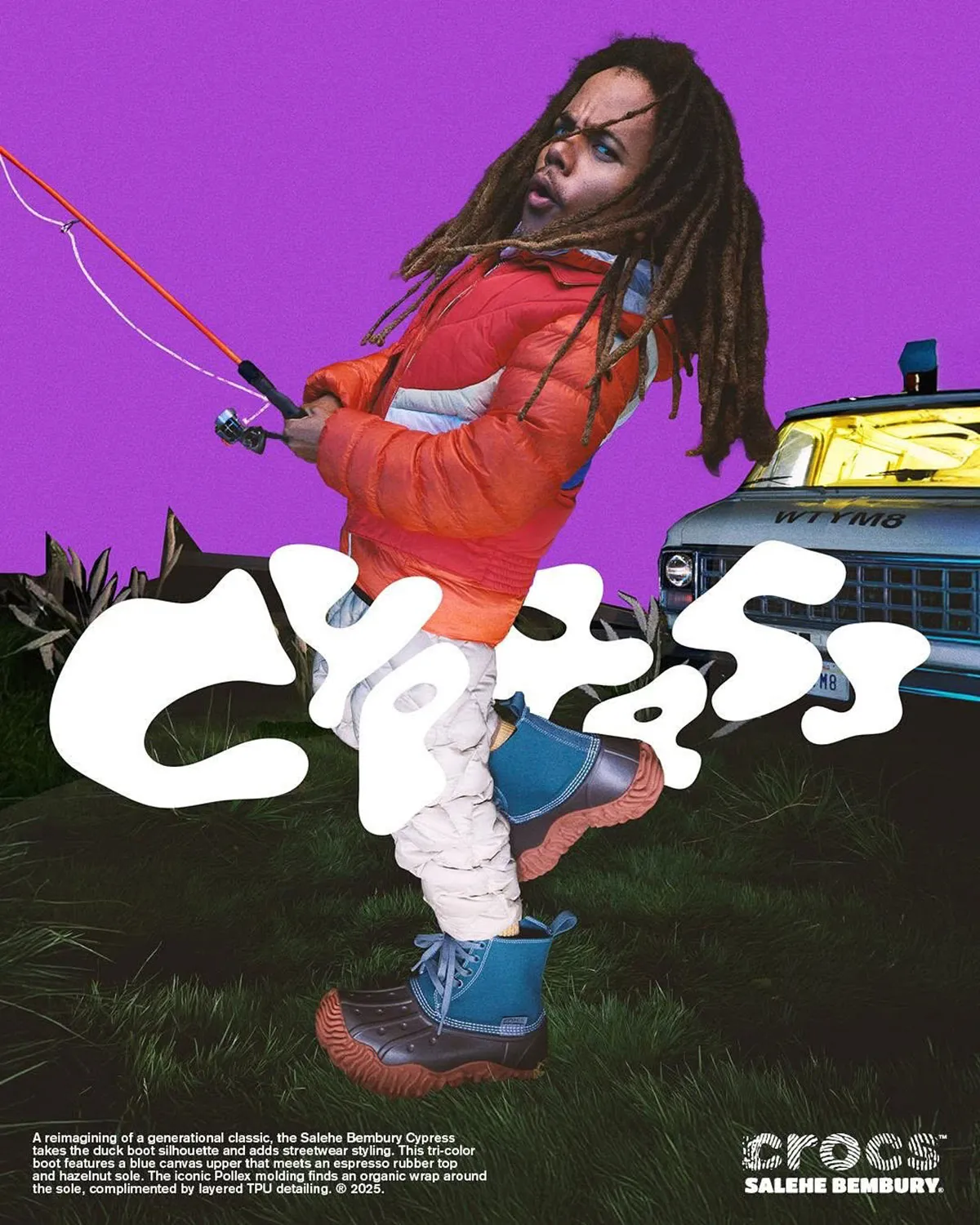 Salehe Crocs Cypress Tetra editorial photos