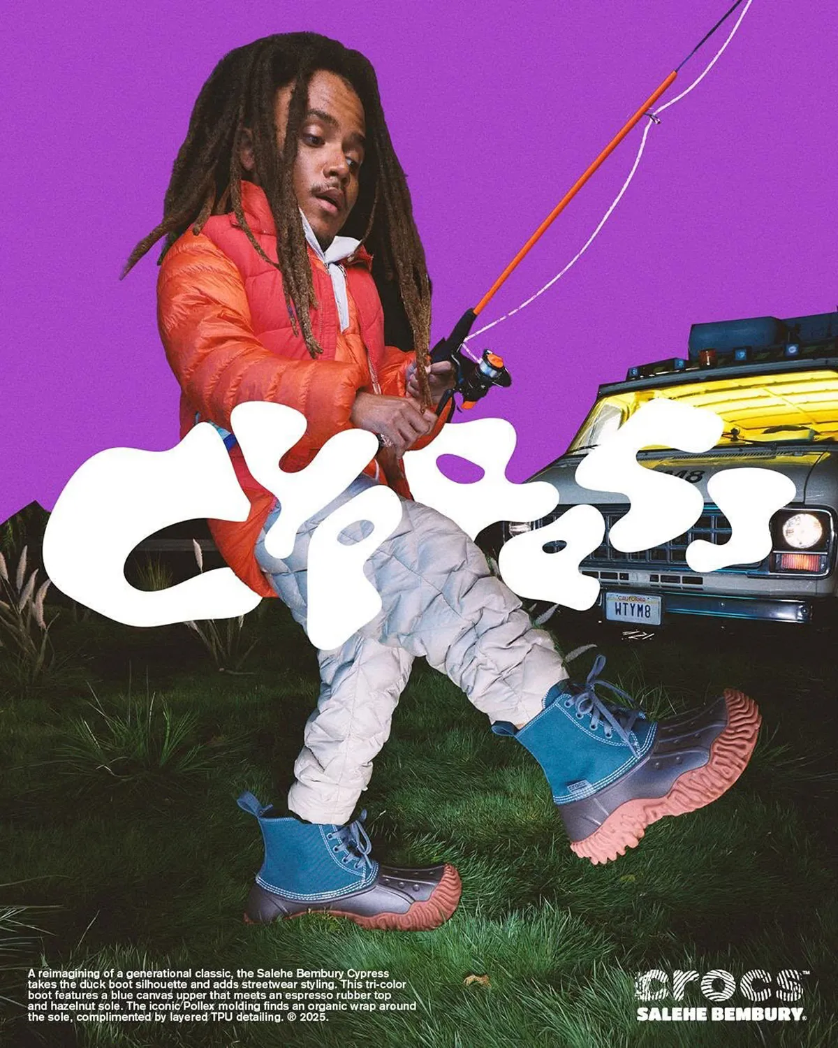 Salehe Crocs Cypress Tetra editorial photos